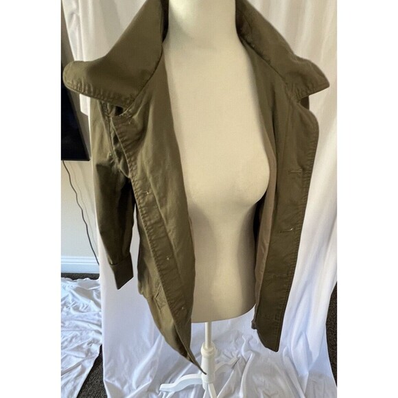 Spiewak & Sons army green jacket, lined,  large buttons size small - Picture 3 of 10